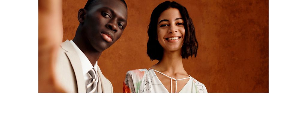 Model wearing new PS22 Boss collection 