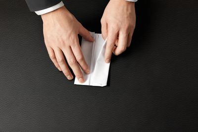 Le pli présidentiel