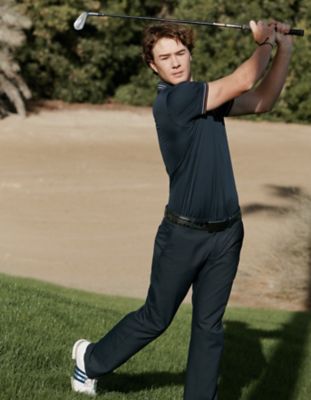 Professional golf player Sean Crocker dressed in BOSS