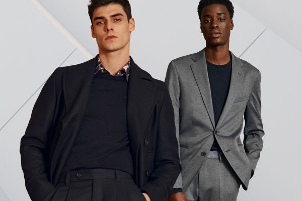 Stel gekleed in BOSS